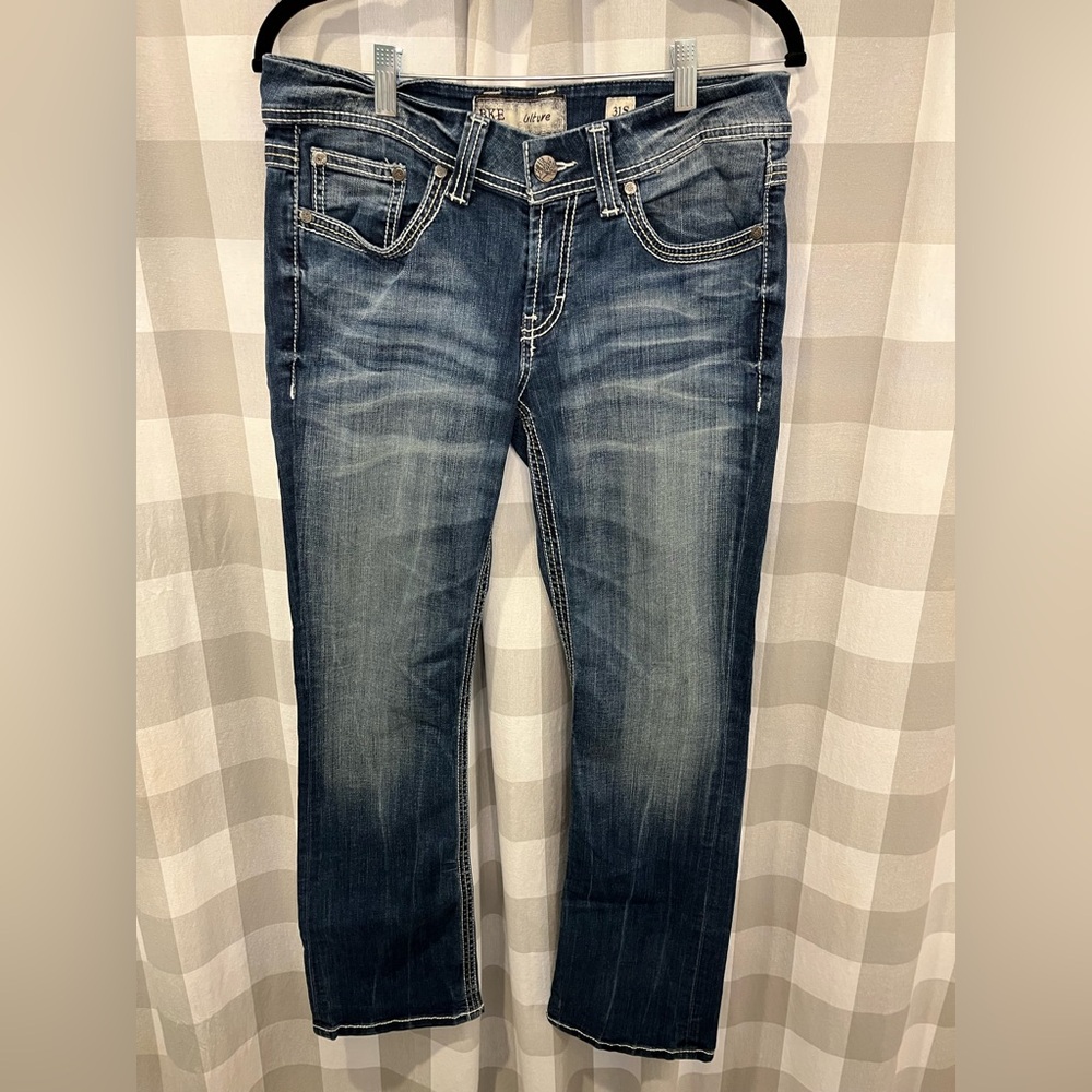 BKE Women's Boot Cut Jeans - Blue